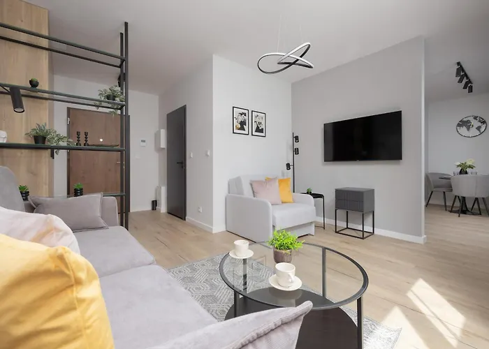 Piękne Studia Dla 3 Osób&parking By Renters